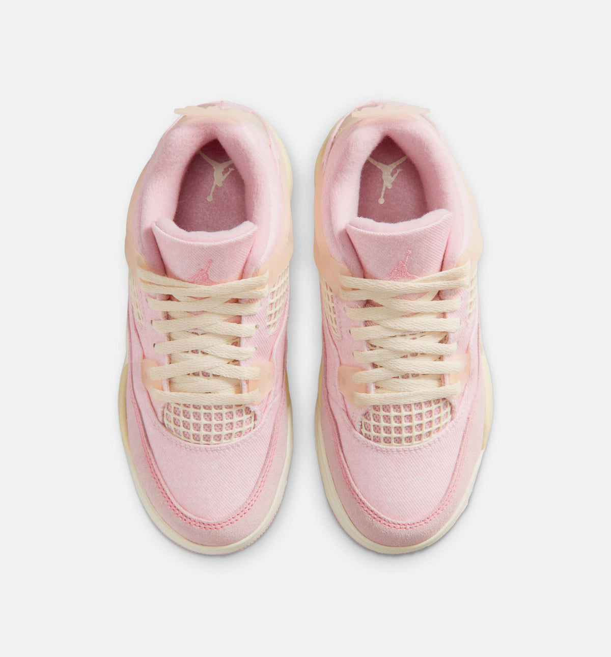 Air Jordan 4 Retro Pink Pearl and Iced Carmine Preschool Shoes - Pearl Pink/Iced Carmine/Coconut Milk