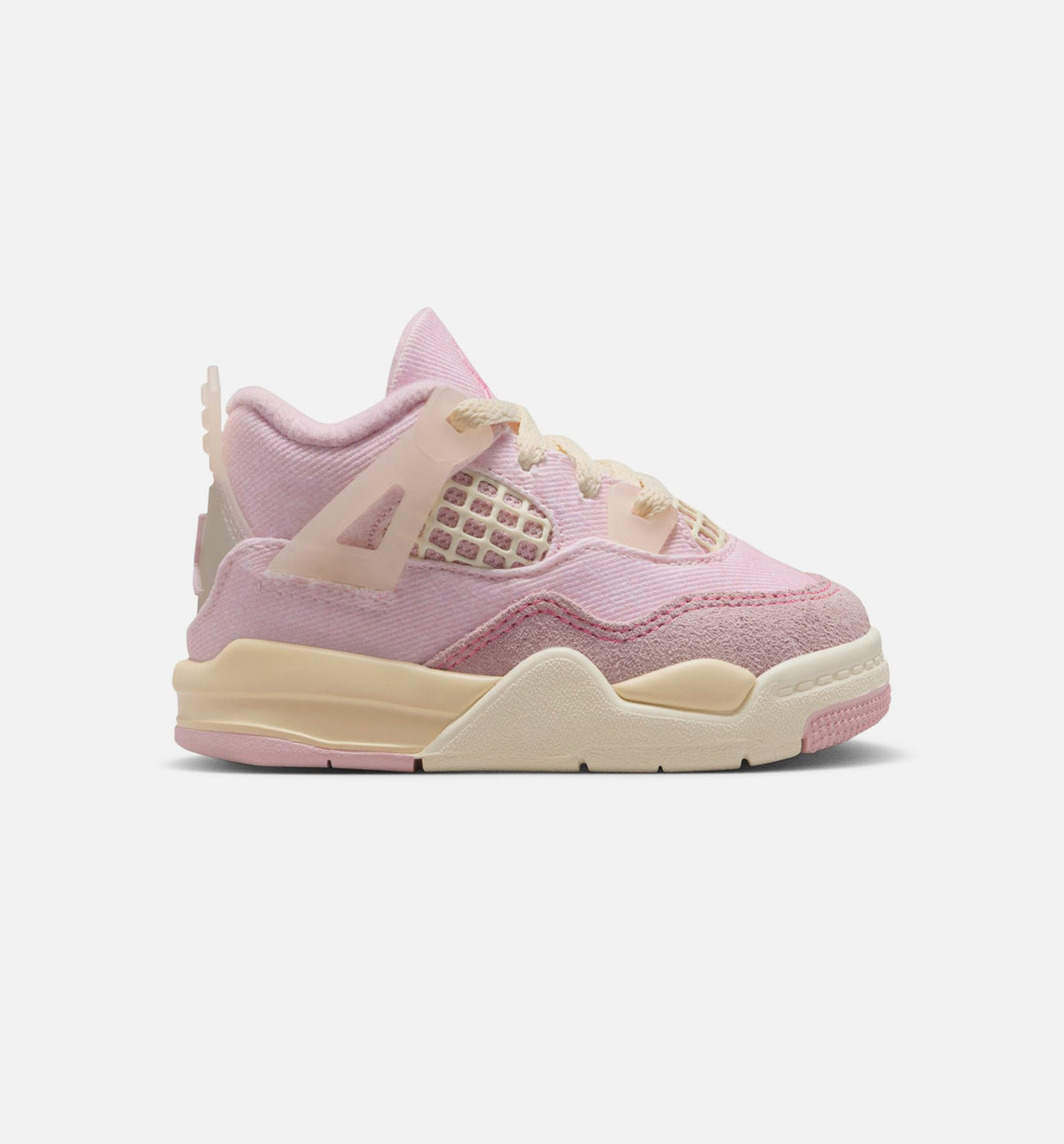 Air Jordan 4 Retro Pink Pearl and Iced Carmine Infant Toddler Shoes - Iced Carmine/Coconut Milk/Anthracite/Muslin/Pinksicle