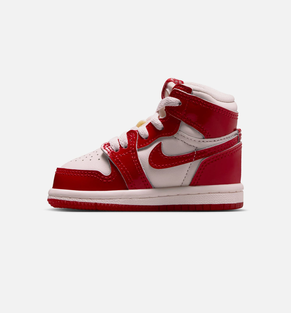 Air Jordan 1 Retro High OG Nails And Grails Infant & Toddler Shoes - University Red/Metallic Silver