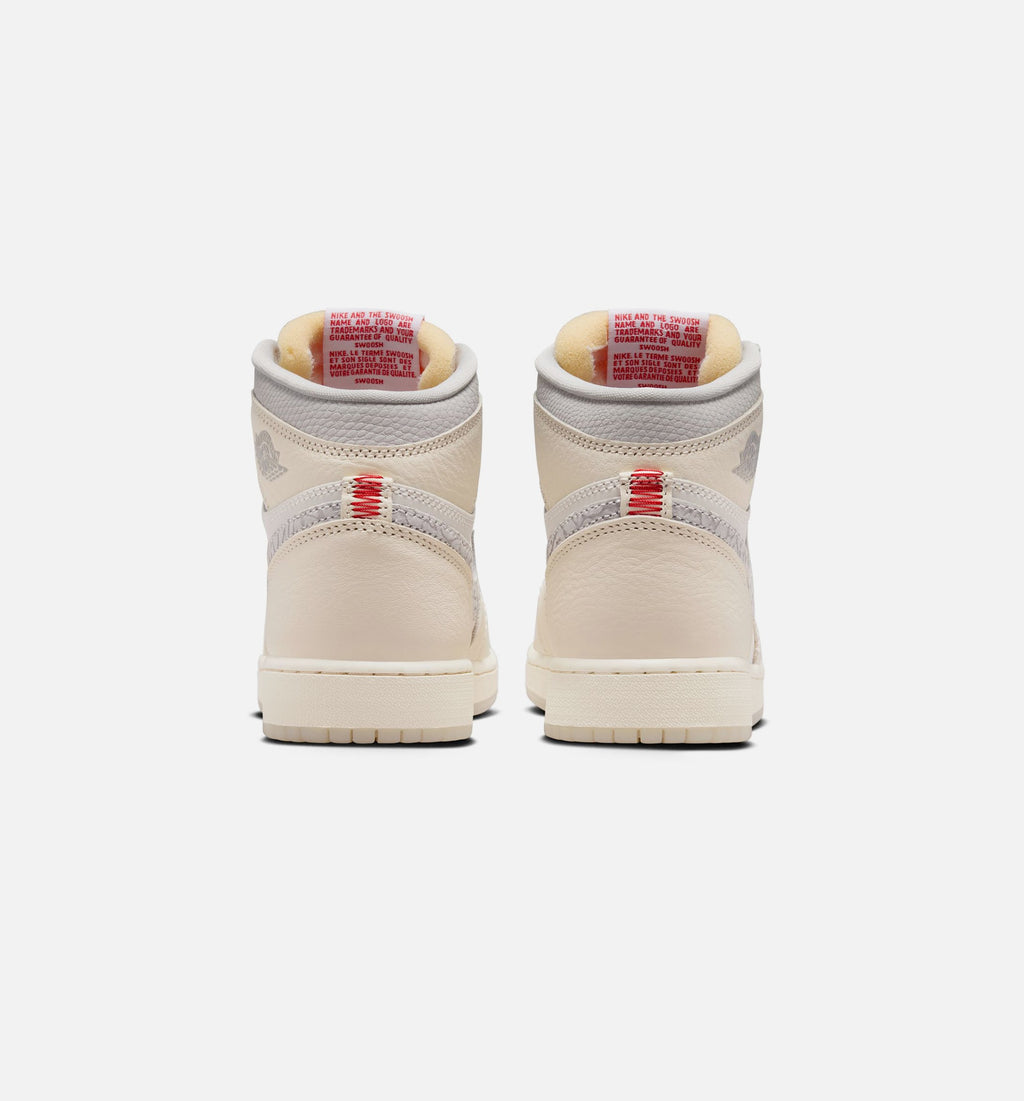 Air Jordan 1 Retro High OG Sail Grade School Shoes - Sail/University Red/Pale Ivory/Coconut Milk/Phantom