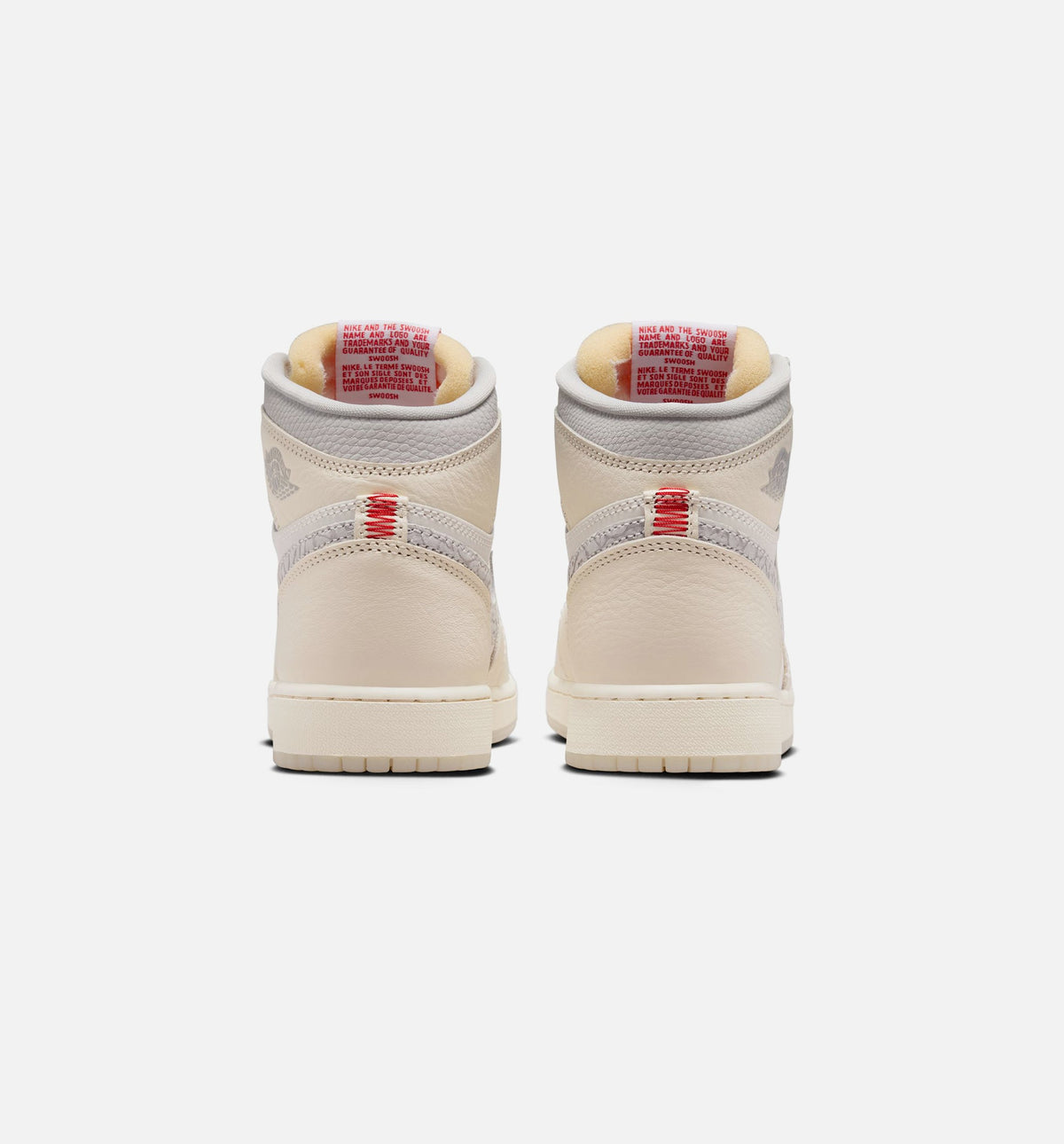 Air Jordan 1 Retro High OG Sail Grade School Shoes - Sail/University Red/Pale Ivory/Coconut Milk/Phantom