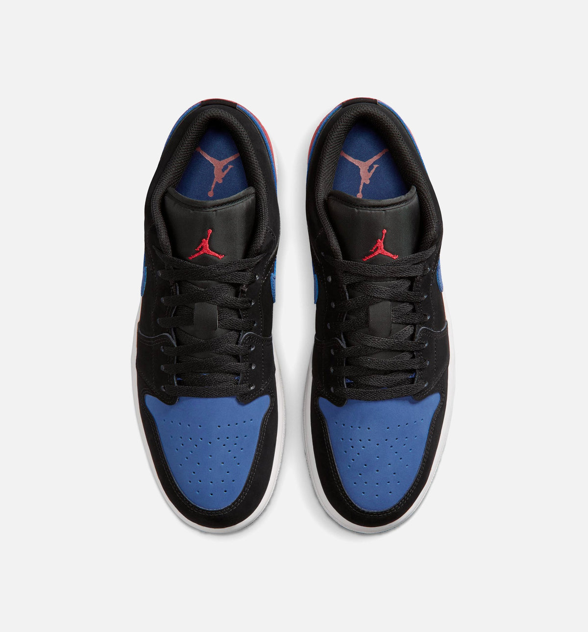 Air Jordan 1 Low Men's Shoes - Black/Summit White/True Blue/Varsity Red