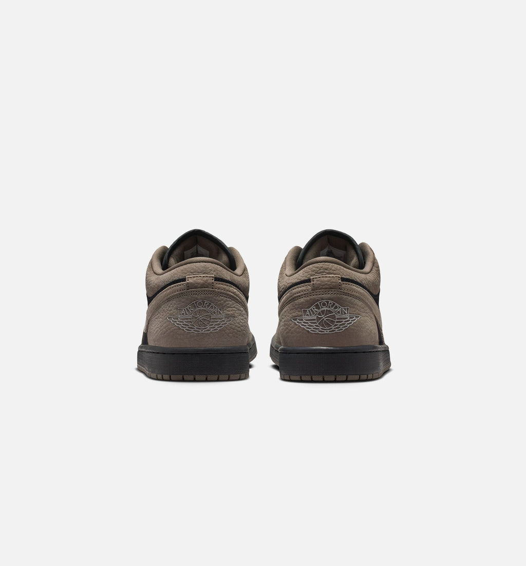 Air Jordan 1 Low SE Men's Shoes - Black/Olive Grey/Light Wild Mango
