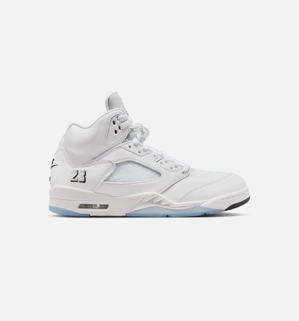 Air Jordan 5 Retro OG White Metallic Men's Shoes - White/Metallic Silver/Black