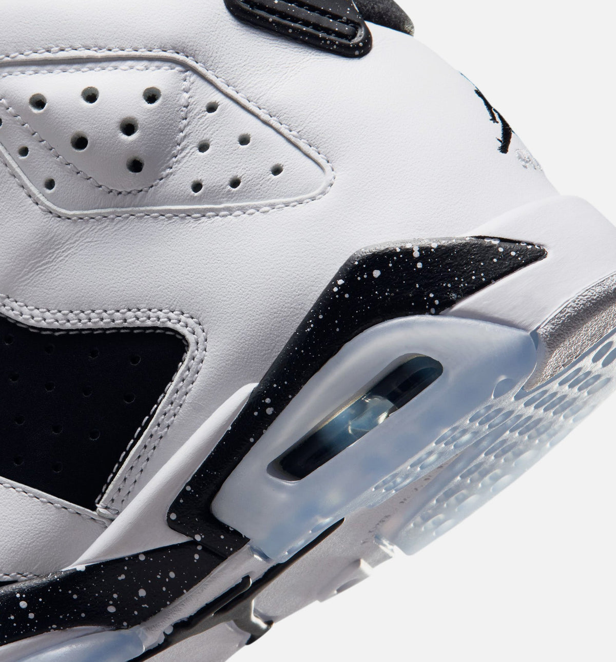 Air Jordan 6 Retro Black and White Grade School Shoes - Black/White