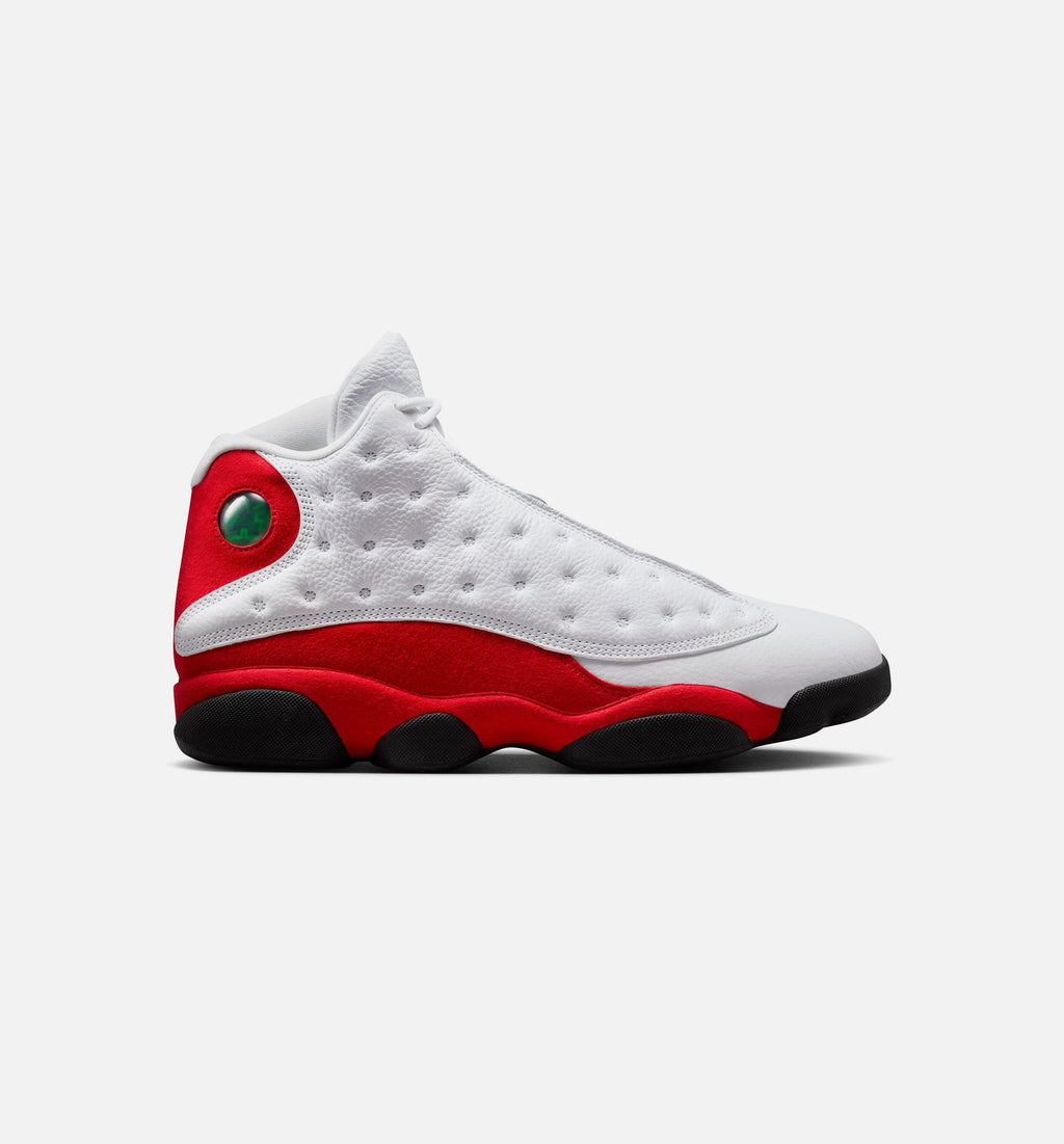 Air Jordan 13 Retro White & University Red Men's Shoes - White/Black/True Red