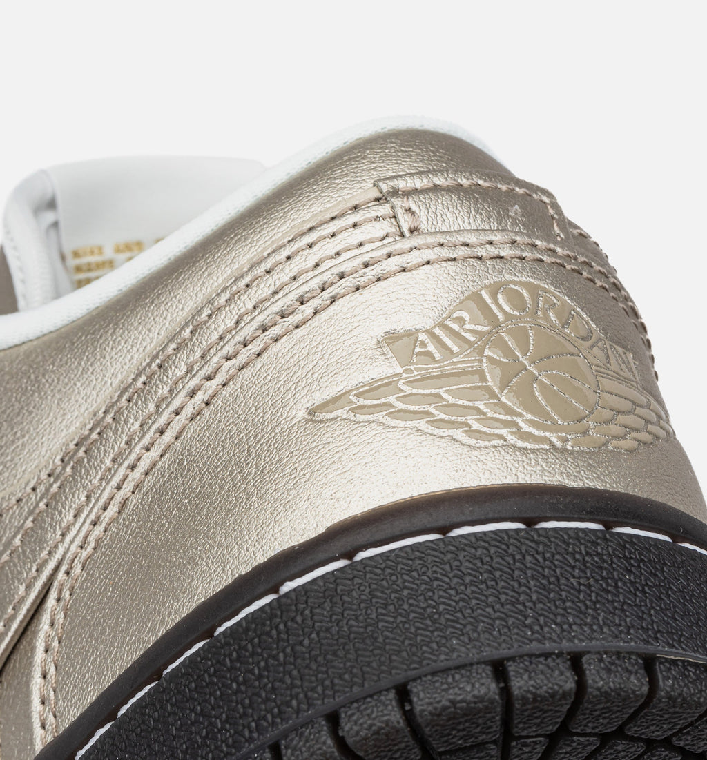 Air Jordan 1 Low SE Metallic Zinc Women's Shoes - Metallic Zinc/Summit White/Velvet Brown