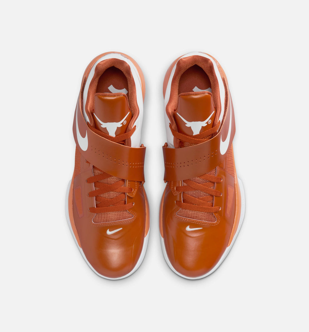 Zoom KD 4 Texas Longhorns Men's Shoes - Desert Orange/White