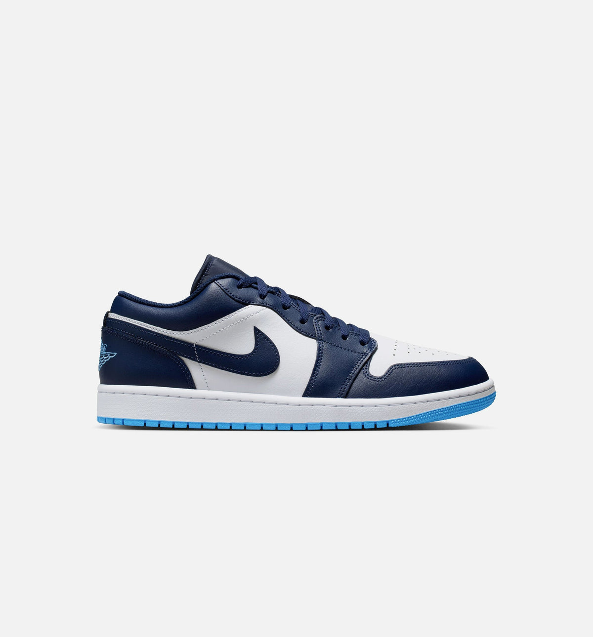 Air Jordan 1 Low Men's Shoes - Midnight Navy/University Blue/White