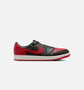Air Jordan 1 Retro Low OG Banned Men's Shoes - Black/Black/Varsity Red/Summit White