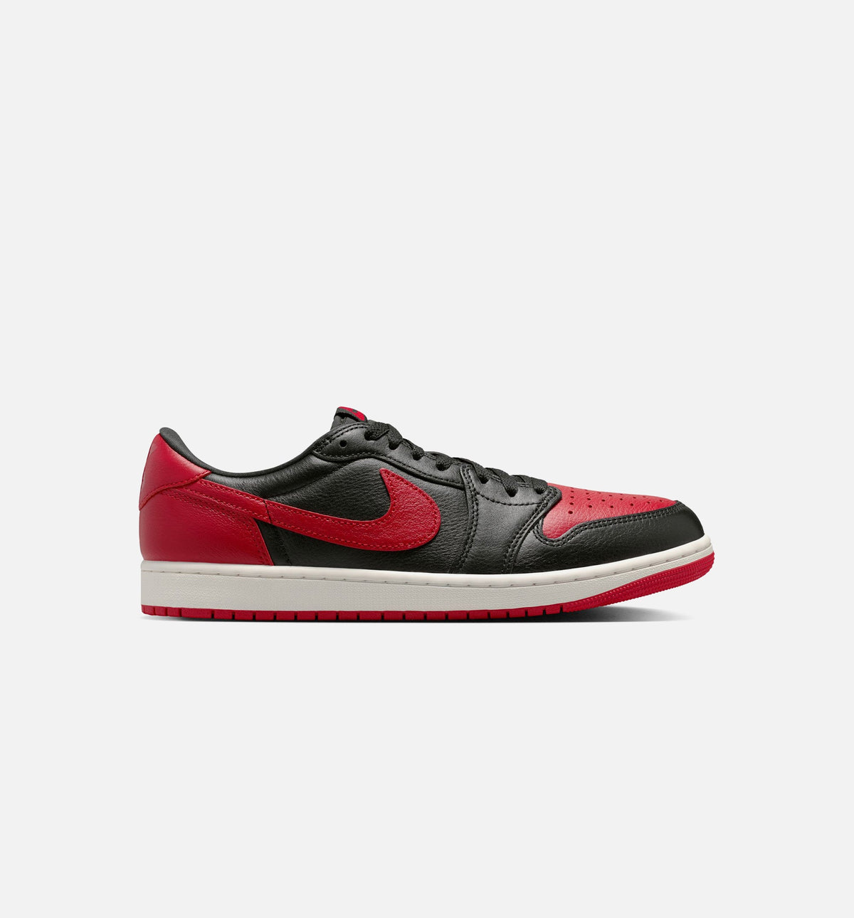 Air Jordan 1 Retro Low OG Banned Men's Shoes - Black/Black/Varsity Red/Summit White