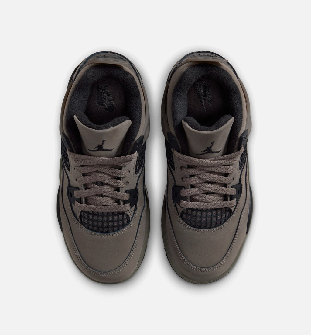 Air Jordan 4 Retro Cave Stone Preschool Shoes - Cave Stone/Black/Moon Particle