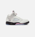 Air Jordan 5 Retro Medium Soft Pink Men's Shoes - White/Medium Soft Pink/Black