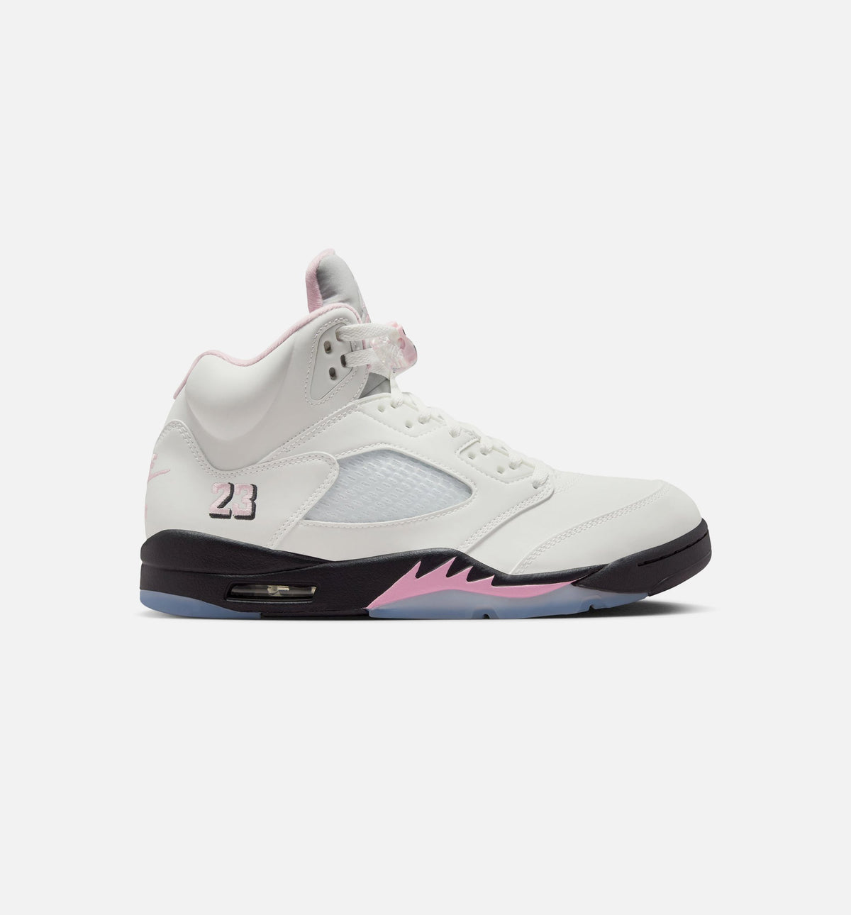 Air Jordan 5 Retro Medium Soft Pink Men's Shoes - White/Medium Soft Pink/Black