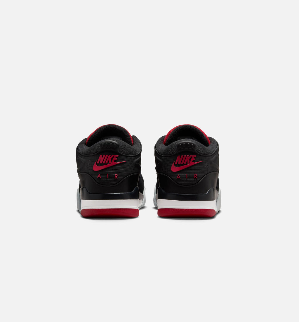 Air Jordan 4 RM Men's Shoes - Black/Wolf Grey/White/Varsity Red