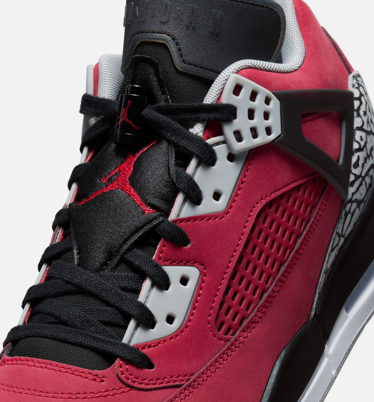 Spizike Low Toro Men's Shoes - Gym Red/Black/Wolf Grey/Cool Grey