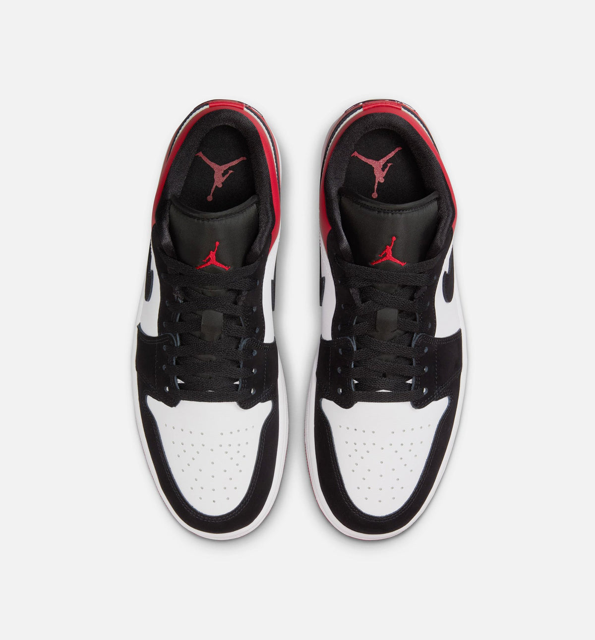 Air Jordan 1 Low SE Men's Shoes - White/Varsity Red/Black