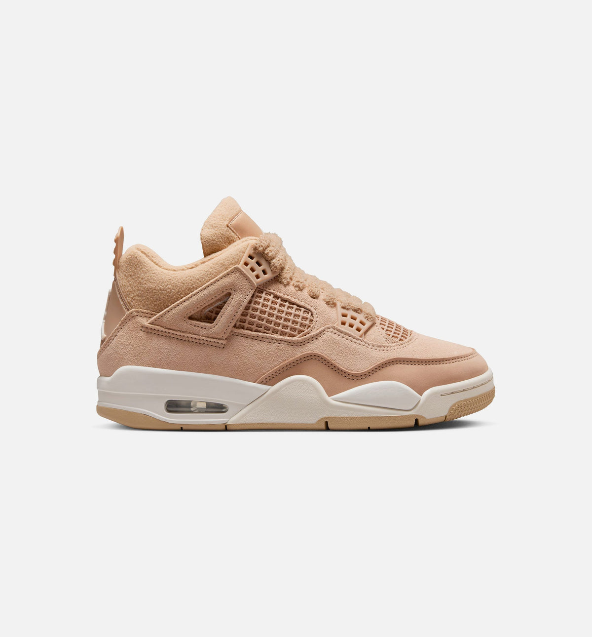 Air Jordan 4 Retro Cozy Girl Women's Shoes - Hemp/Light Orewood Brown
