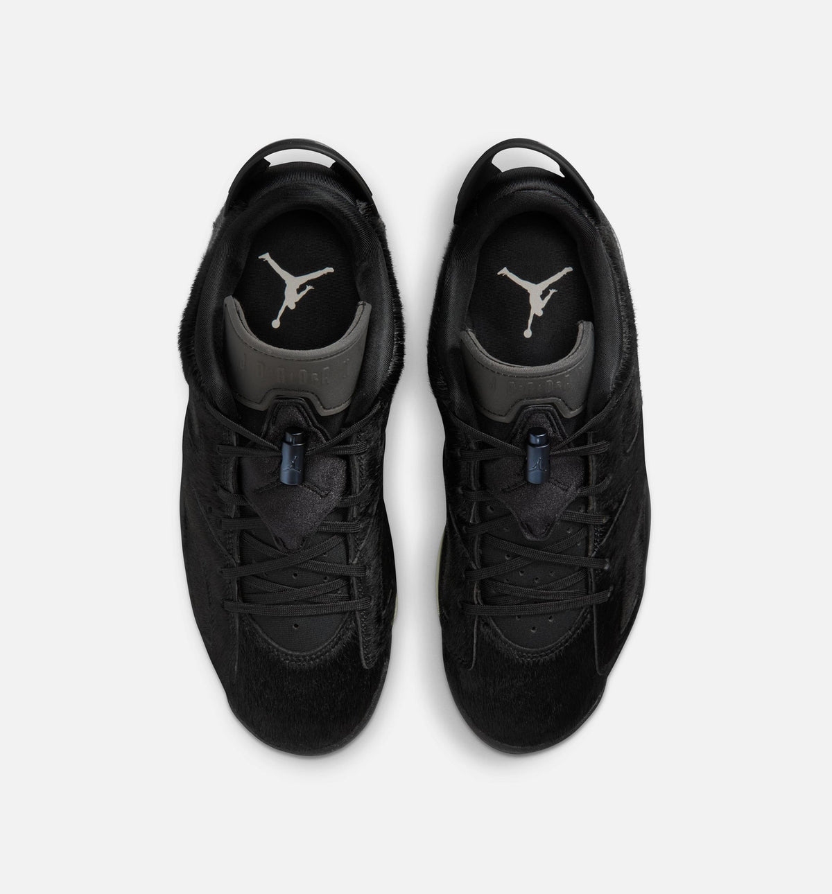 Air Jordan 6 Retro Low Blackout Women's Shoes - Black