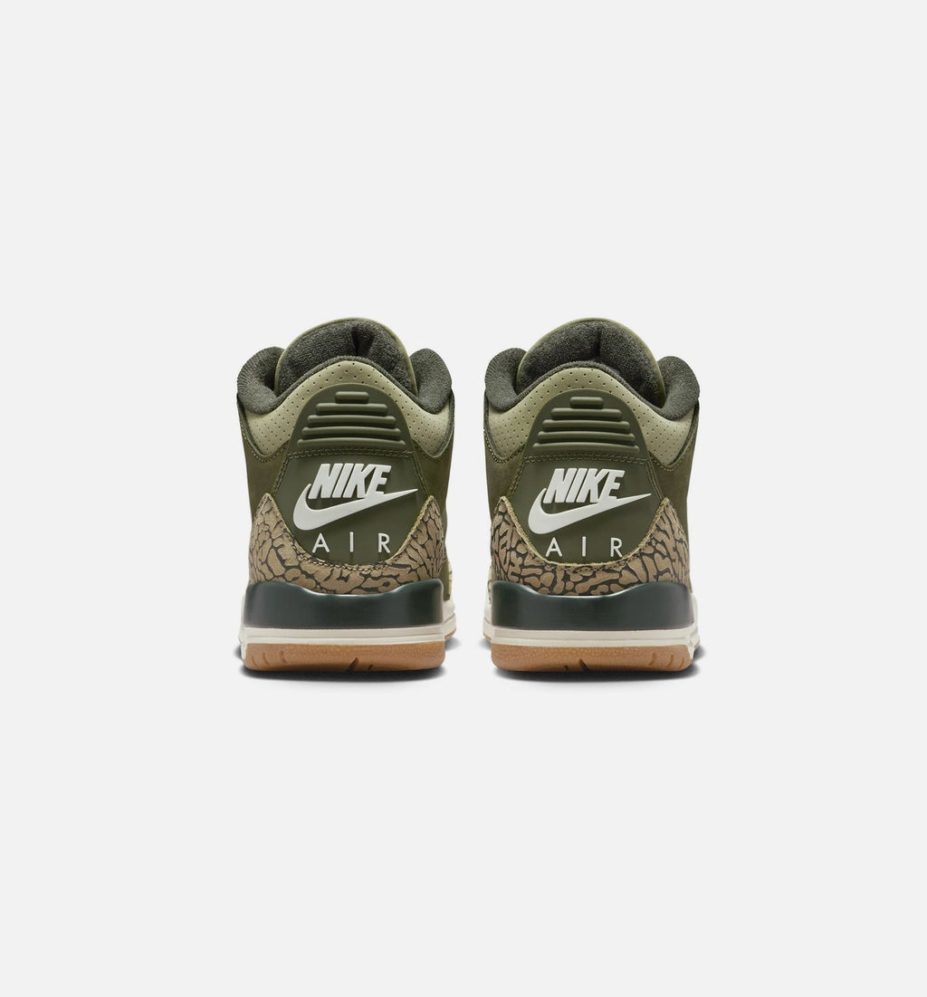 Air Jordan 3 Retro Medium Olive Grade School Shoes - Medium Olive/Sequoia/Neutral Olive/Sail