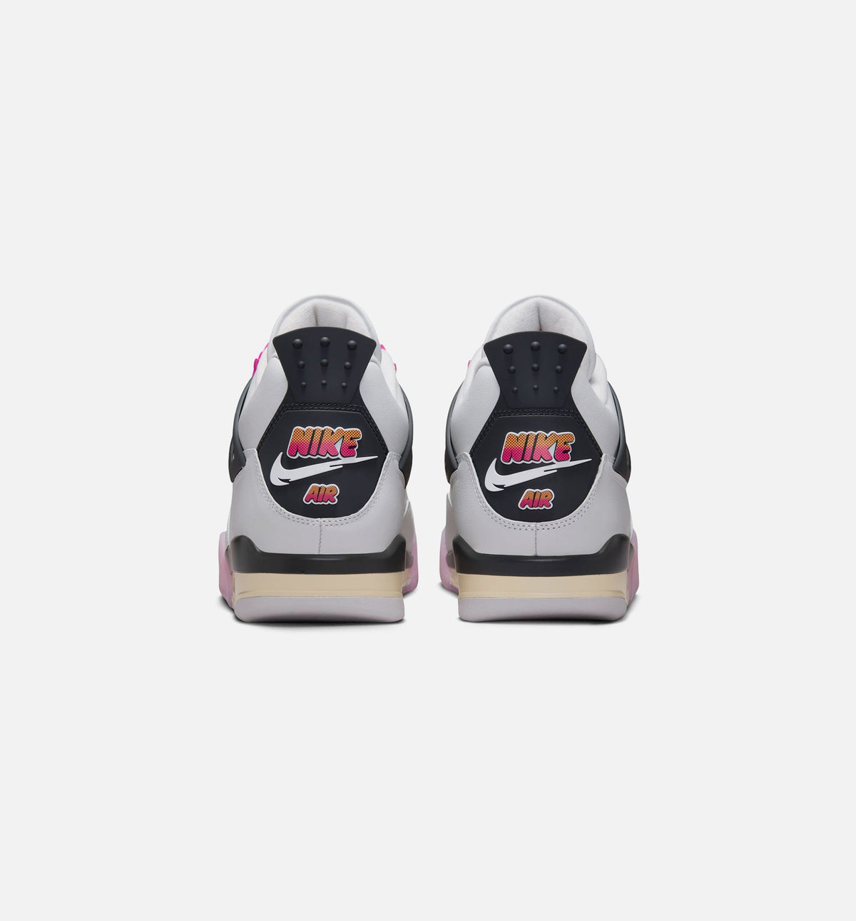 Air Jordan 4 Retro Comic Men's Shoes - Off-White/Fire Pink/Anthracite