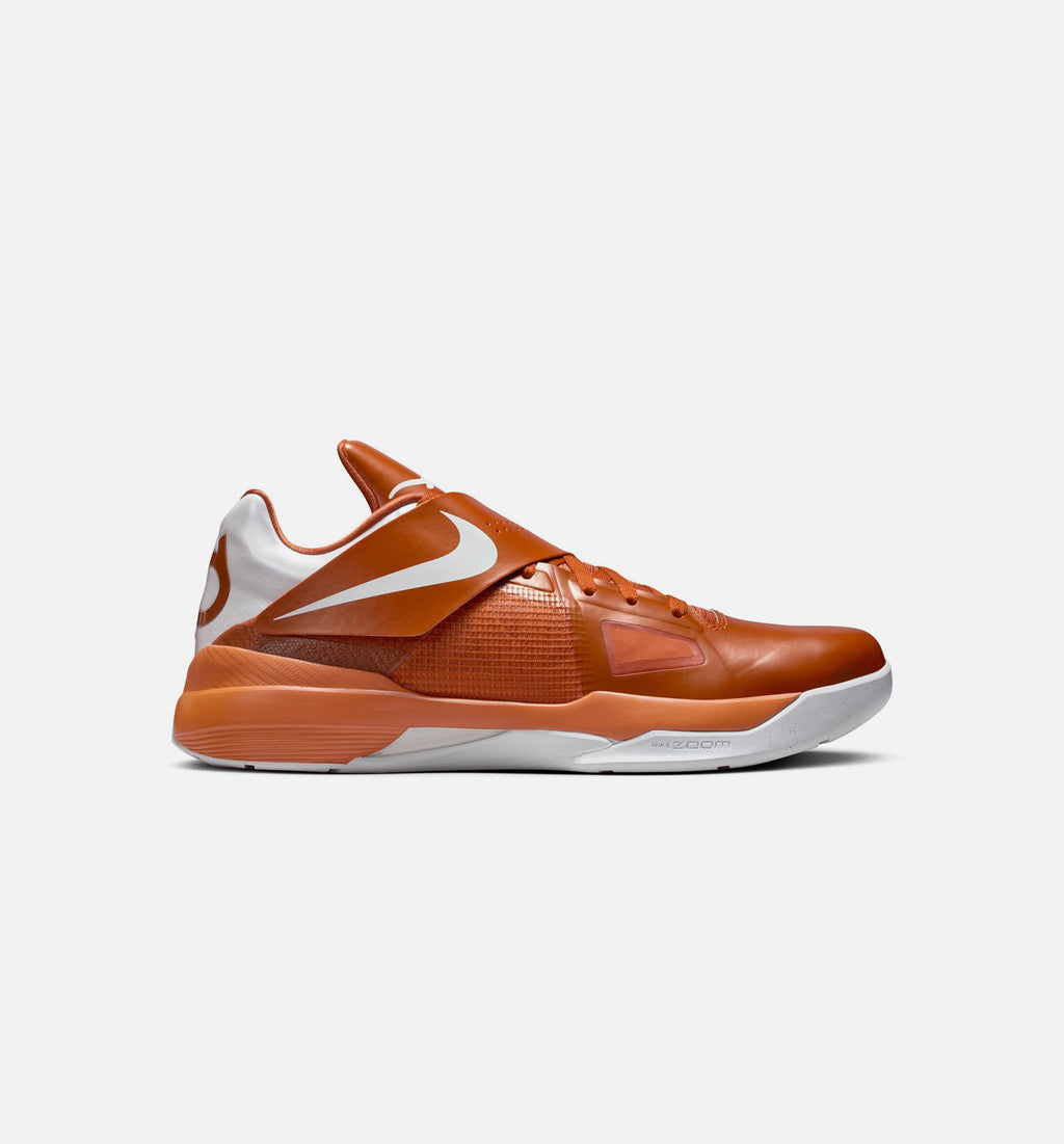 Zoom KD 4 Texas Longhorns Men's Shoes - Desert Orange/White