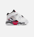 Air Jordan 8 Retro White and True Red Infant & Toddler Shoes - White/Black/True Red