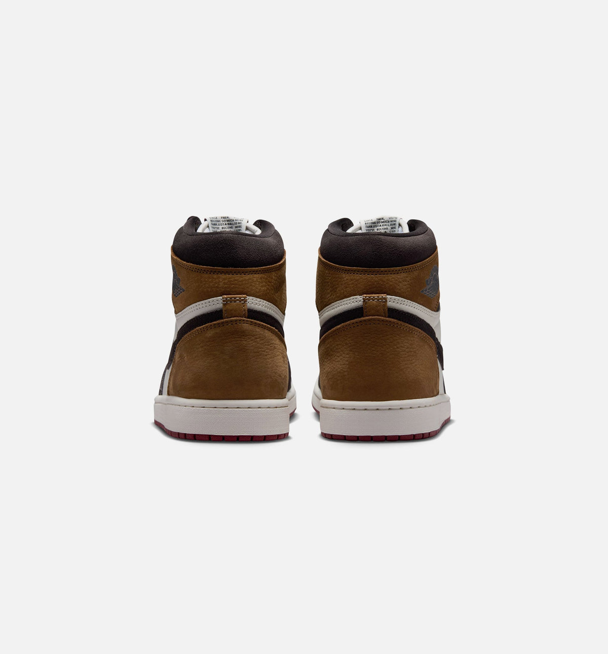 Air Jordan 1 Retro High OG Love Letter Men's Shoes - Shadow Brown/Team Red/Light British Tan