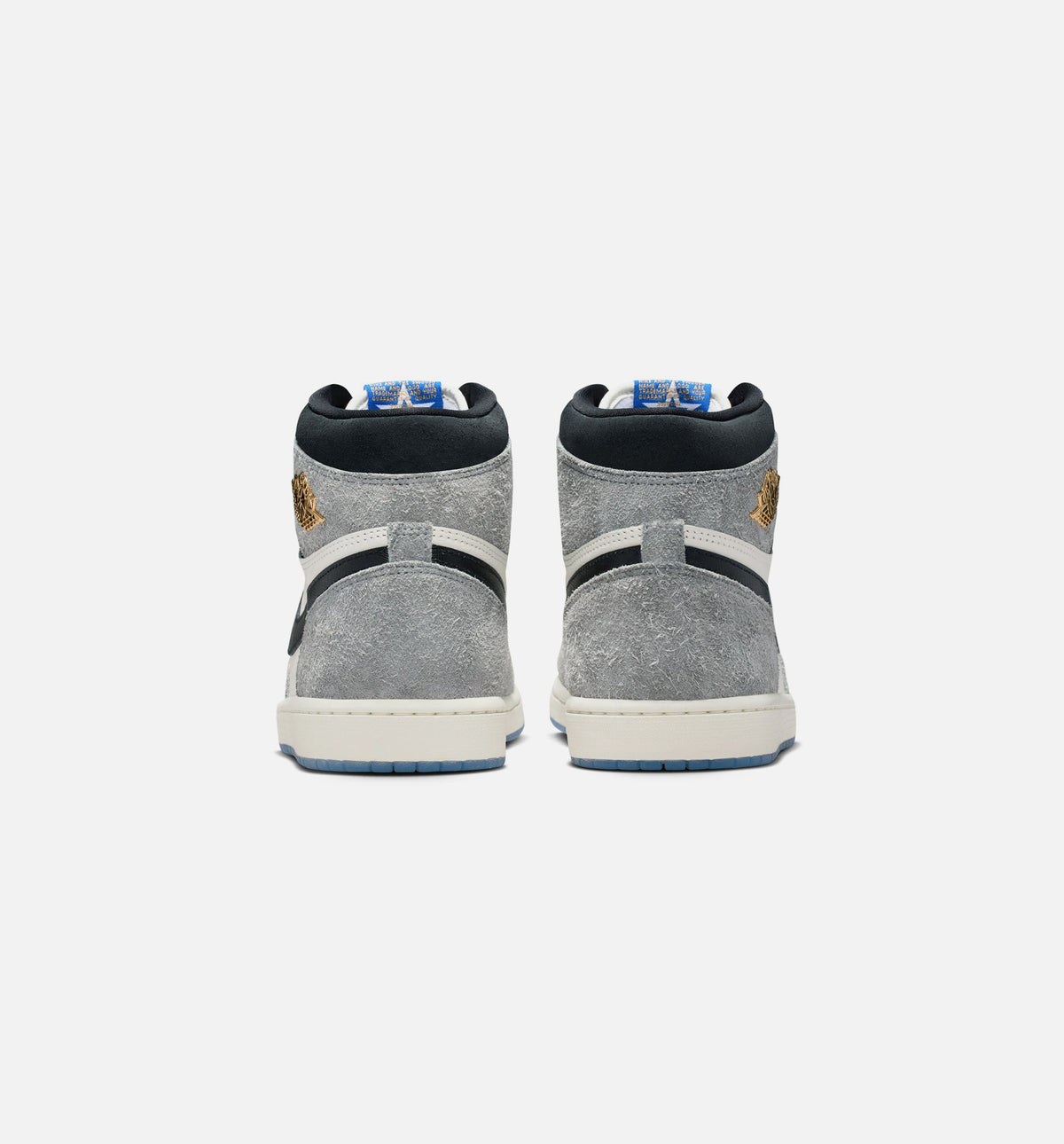 Air Jordan 1 Retro High OG Men's Shoes - Cool Grey/Black/Sail/Game Royal/White
