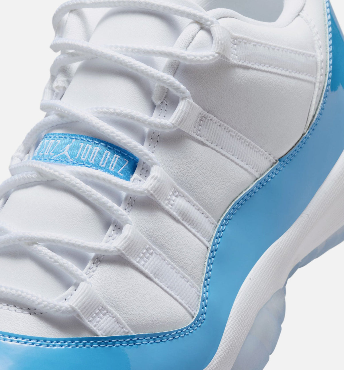 Air Jordan 11 Retro Low University Blue Men's Shoes - White/University Blue/Black