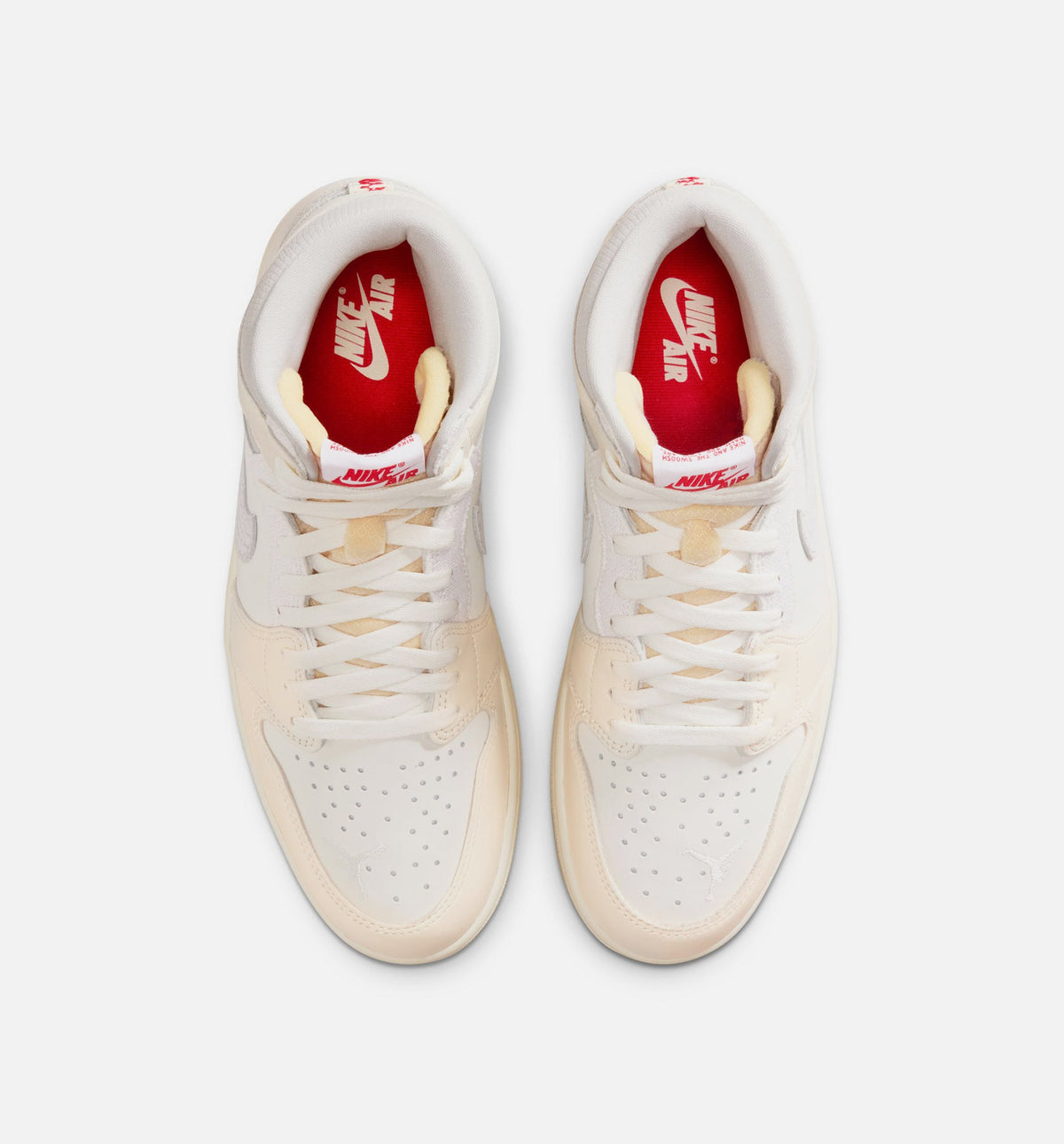 Air Jordan 1 Retro High OG Men's Shoes - Sail/University Red/Pale Ivory/Coconut Milk/Phantom