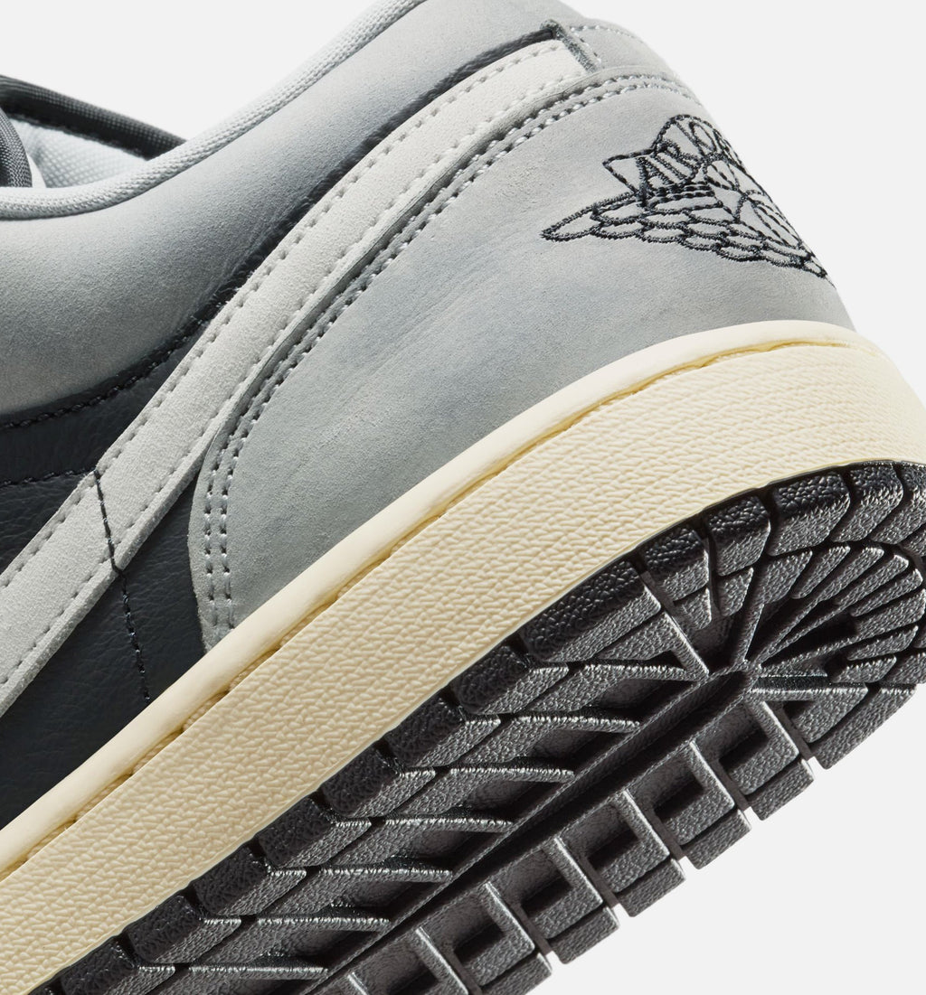 Air Jordan 1 Low SE Men's Shoes - Light Smoke Grey/White/Off Noir