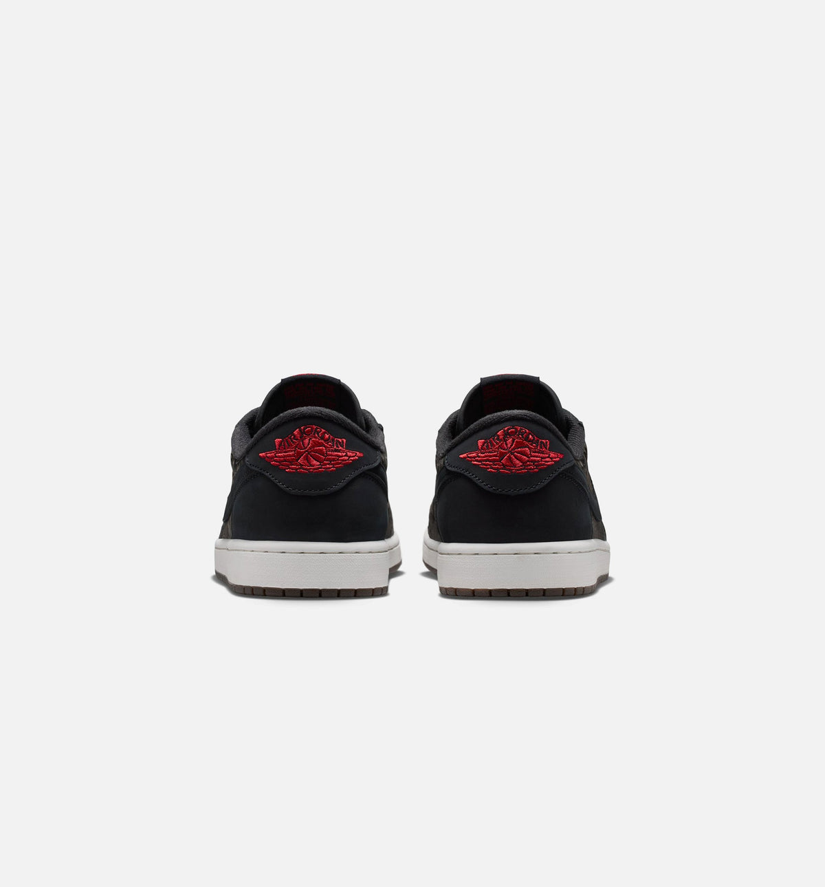 Air Jordan 1 Retro Low OG Laser Black & Varsity Red Men's Shoes - Black/Varsity Red/Summit White
