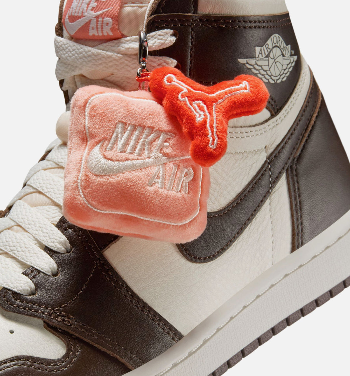 Air Jordan 1 Retro High OG Women's Shoes - Baroque Brown/Light Madder Root/Sail