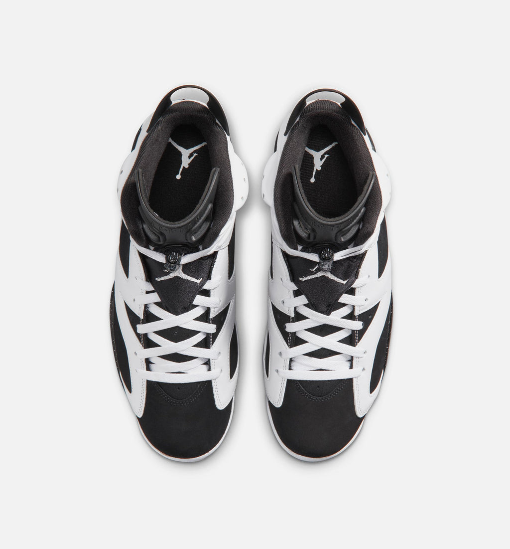 Air Jordan 6 Retro Black and White Men's Shoes - Black/White