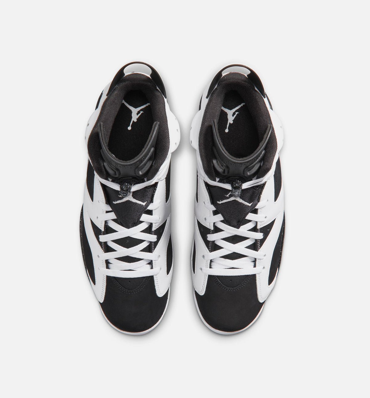 Air Jordan 6 Retro Black and White Men's Shoes - Black/White