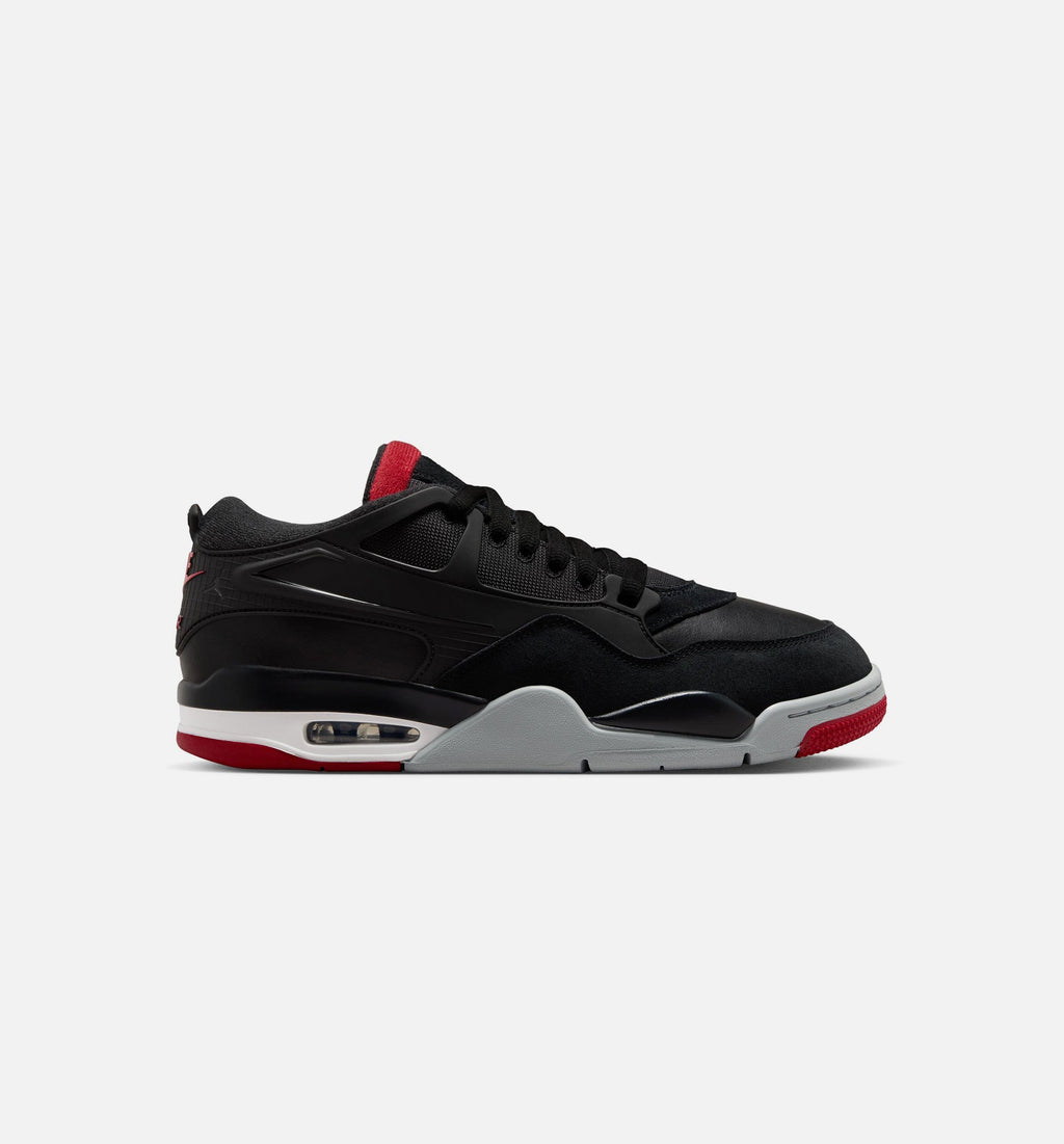 Air Jordan 4 RM Men's Shoes - Black/Wolf Grey/White/Varsity Red
