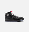 Air Jordan 1 Mid SE Men's Shoes - Black/Grey