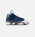 Air Jordan 13 Retro Navy and Flint Grey Grade School Shoes - Navy/University Blue/Flint Grey/White