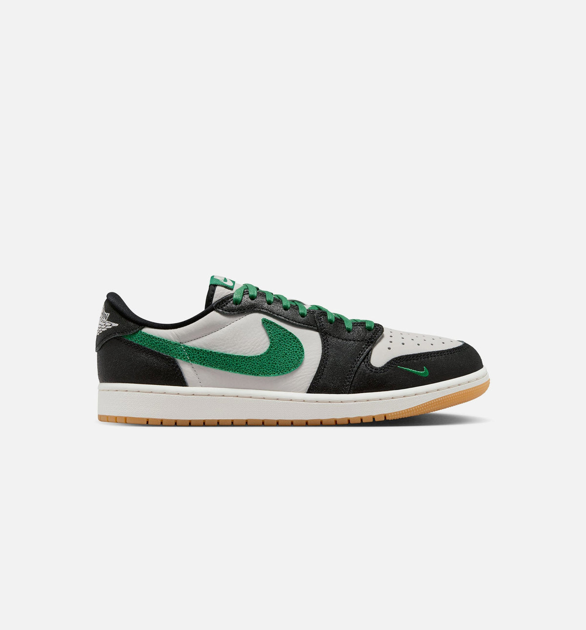 Air Jordan 1 Retro Low OG Phantom & Pine Green Men's Shoes - Phantom/Pine Green/Black