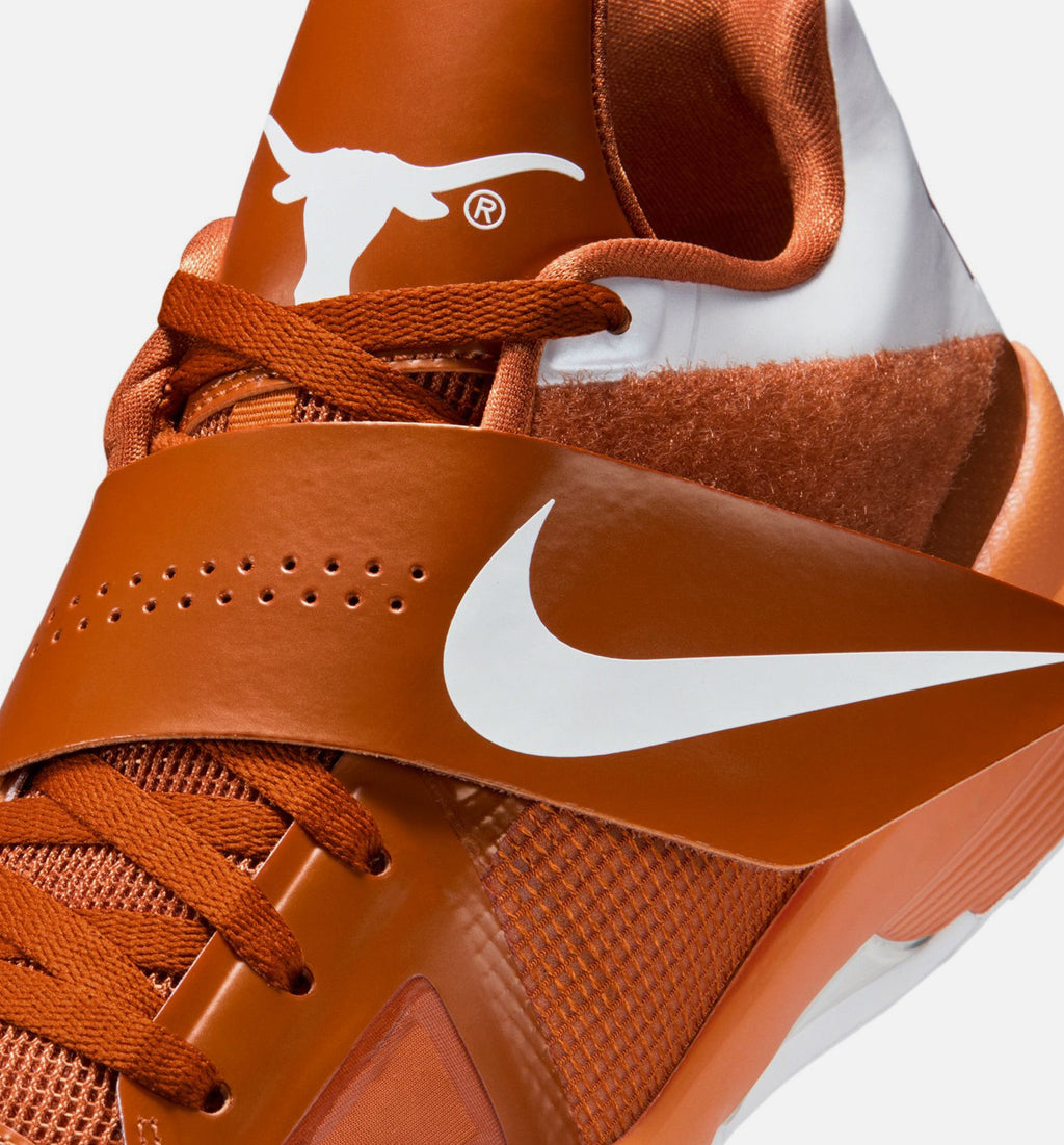 Zoom KD 4 Texas Longhorns Men's Shoes - Desert Orange/White