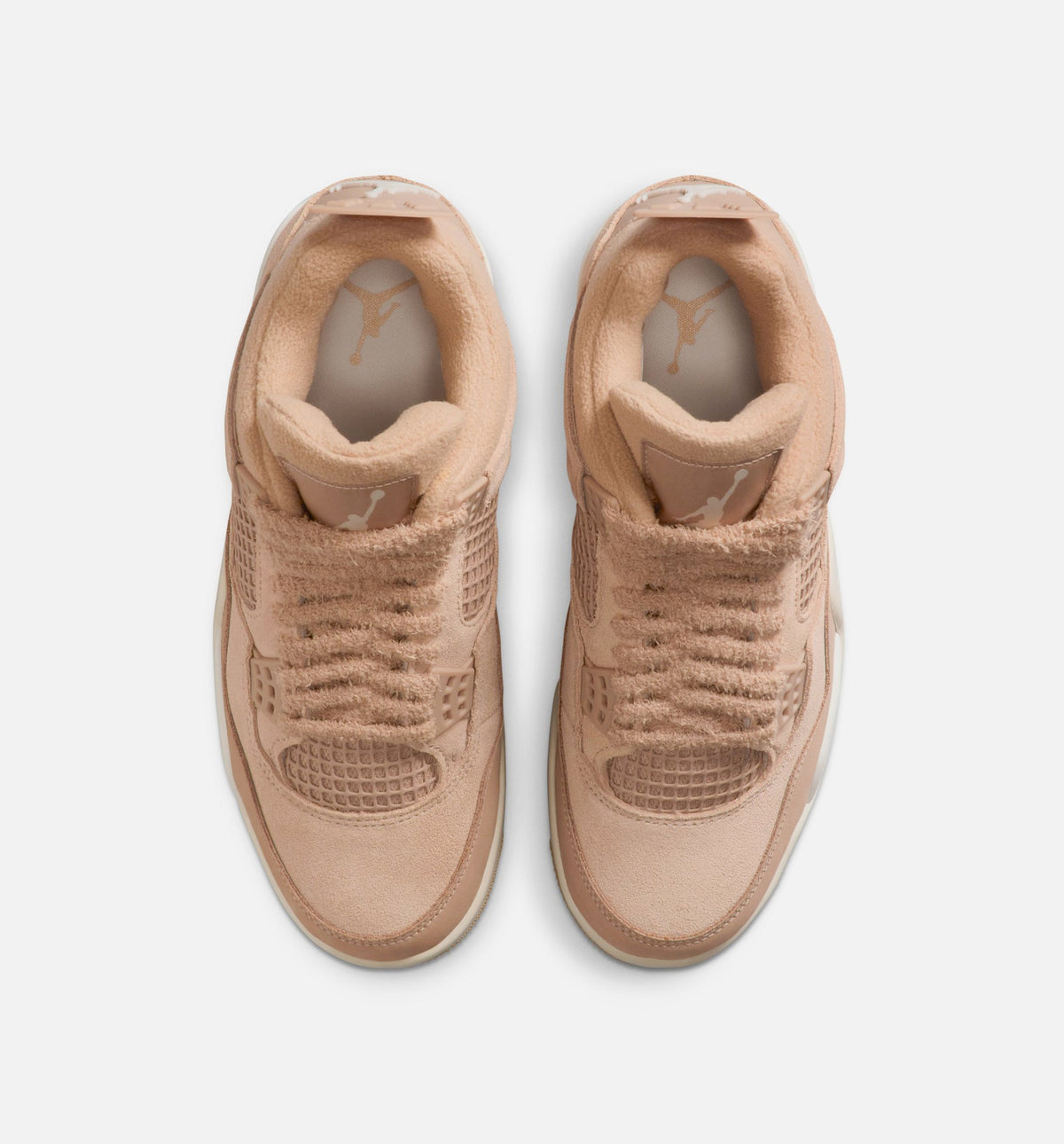 Air Jordan 4 Retro Cozy Girl Women's Shoes - Hemp/Light Orewood Brown