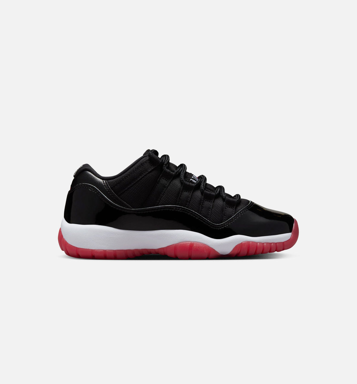 Air Jordan 11 Retro Bred Grade School Shoes - Black/Varsity Red/White