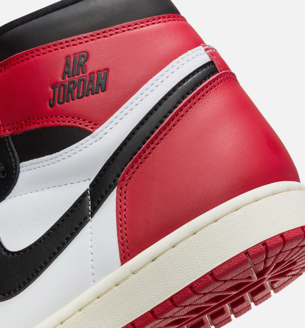 Air Jordan 1 Retro High OG Men's Shoes - White/Black/Varsity Red/Sail