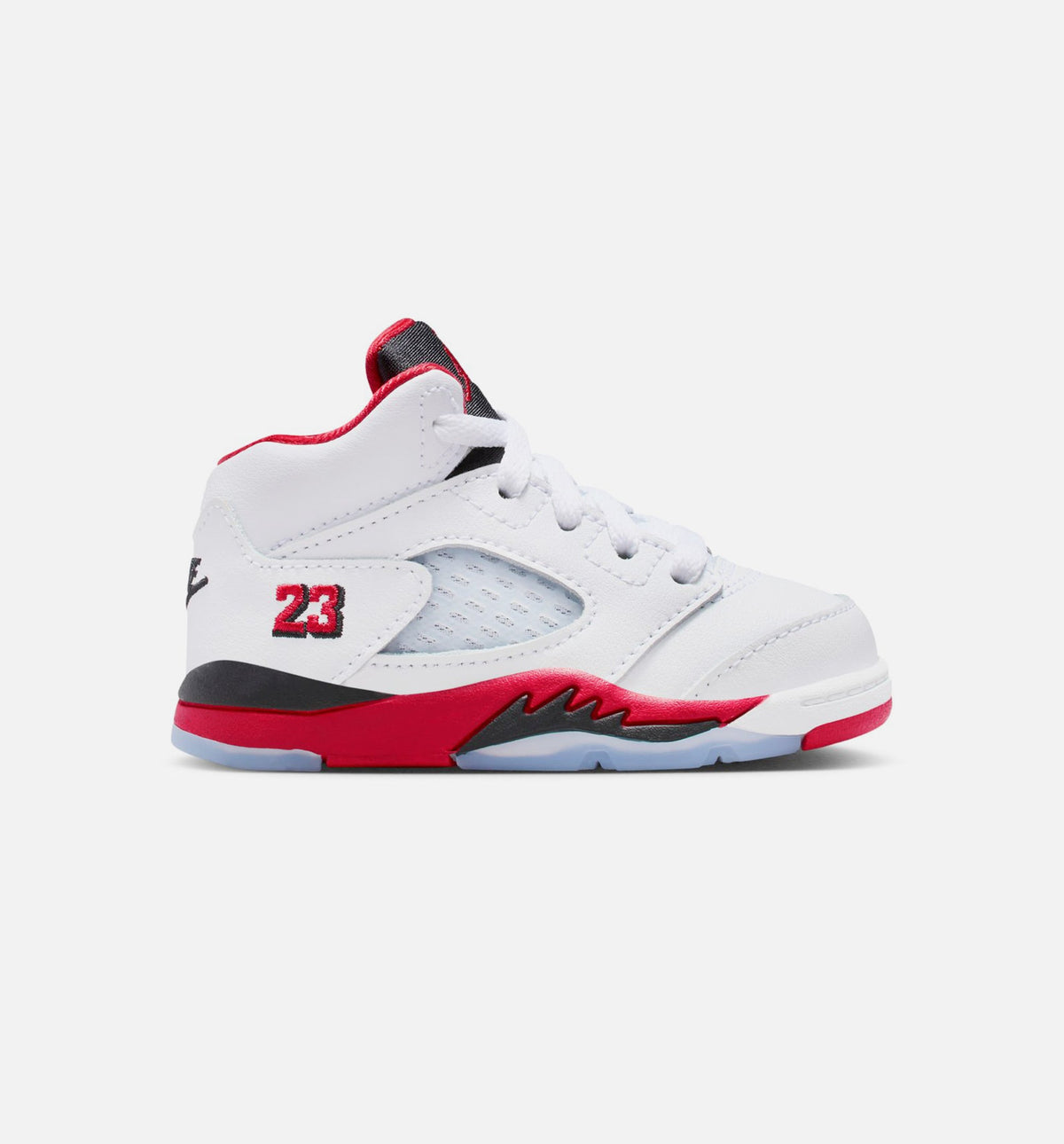 Air Jordan 5 Retro Fire Red Infant & Toddler Shoes - Fire Red/White