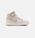 Air Jordan 1 Retro High OG Sail Grade School Shoes - Sail/University Red/Pale Ivory/Coconut Milk/Phantom