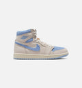 Air Jordan 1 Retro High OG Women's Shoes - Pale Ivory/Psychic Blue/Coconut Milk