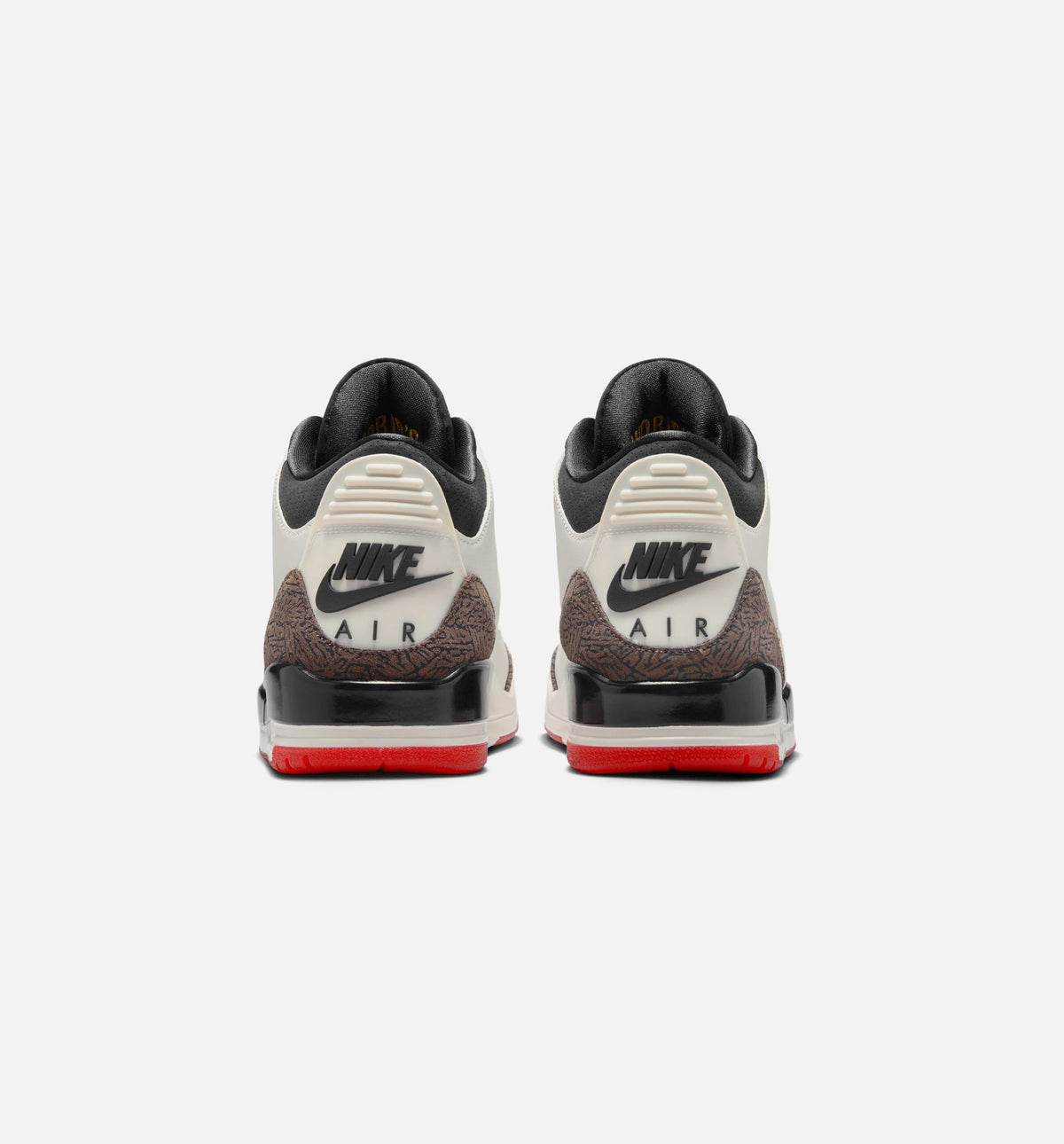Air Jordan 3 Retro Sail & University Red Men's Shoes - Sail/Black/University Red/Pale Ivory
