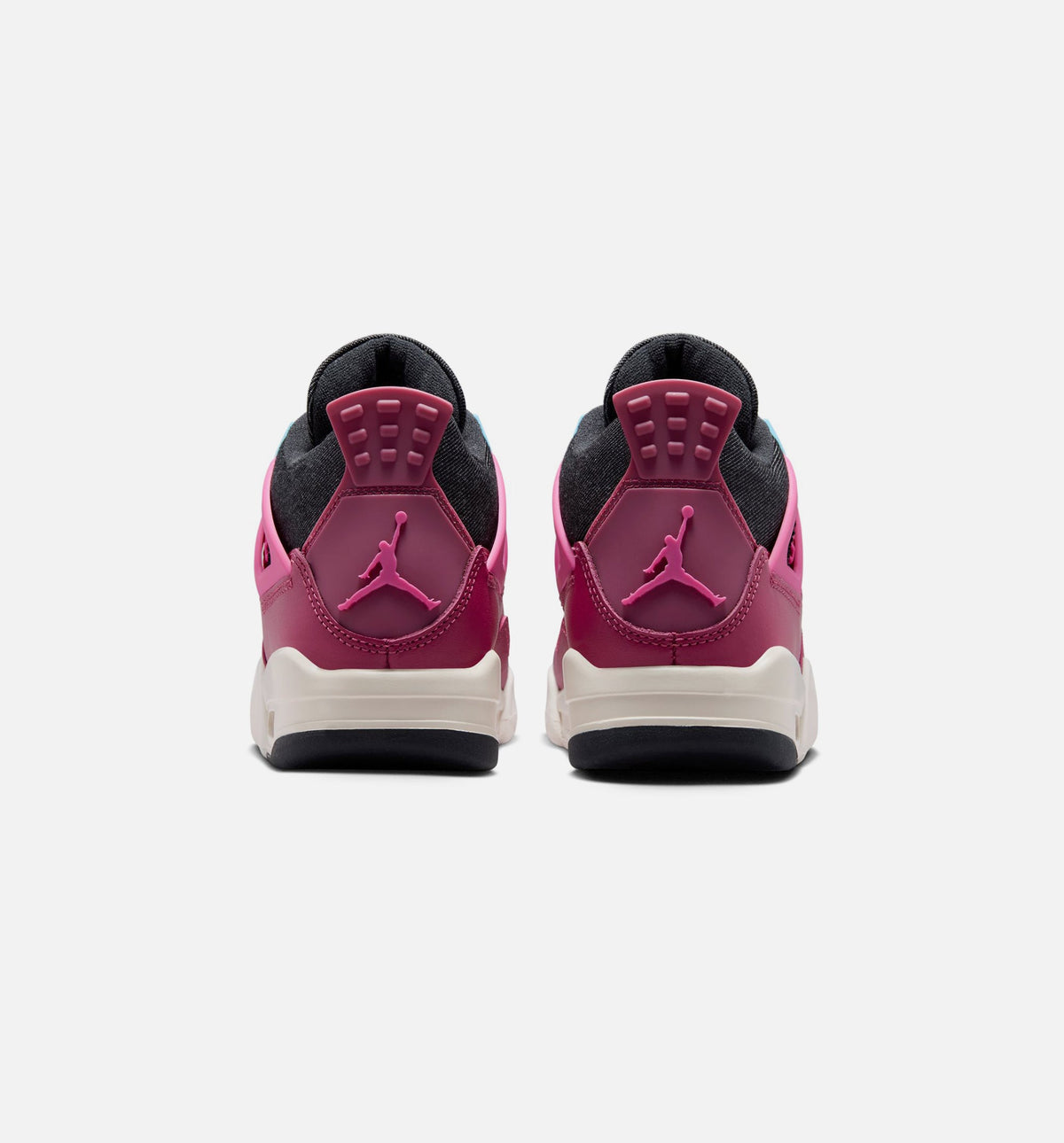 Air Jordan 4 Retro She's A Star Grade School Shoes - Sweet Beet/Desert Pink/Off Noir/Chalk