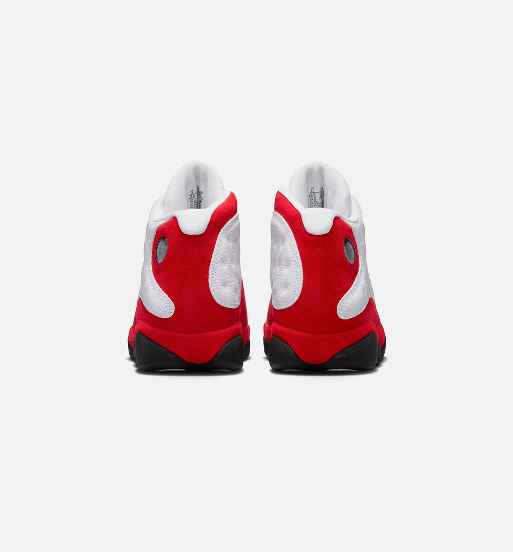 Air Jordan 13 Retro White & University Red Men's Shoes - White/Black/True Red
